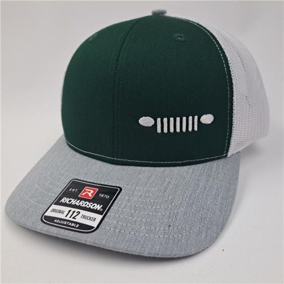JEEP Richardson 112 Trucker Multicolor Direct Embroidered Cap Outdoors Camping main image 5